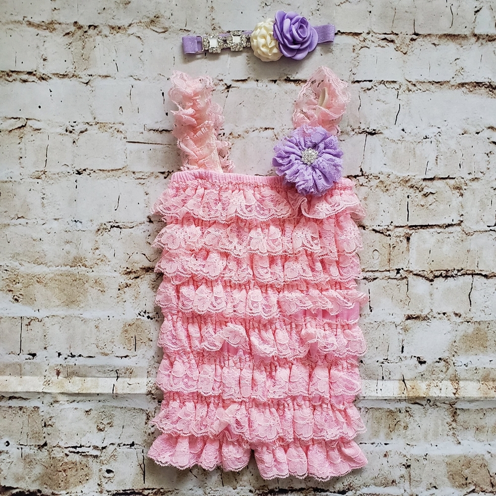 3 Piece Newborn Romper Set